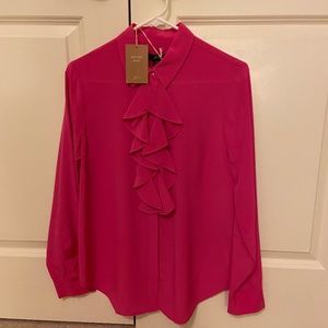 J Crew Silk Blouse New! 8